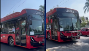 Detienen a sujeto que atemorizó pasajeros de una unidad de Sitren