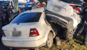 Encontronazo en carretera a Chapala