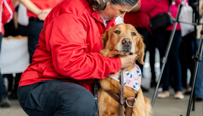 Akira es jubilada después de 8 años de servicio en Protección Civil y Bomberos de Zapopan - ZMG Noticias