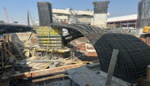 Cae estructura del Cetram en Iztapalapa - ZMG Noticias