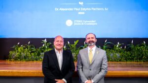 Enrique Alfaro fue invitado a ITESO para el informe de Actividades 2023