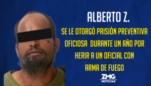 Alberto Z. a la cárcel por agredir a balazos a la Policía Municipal