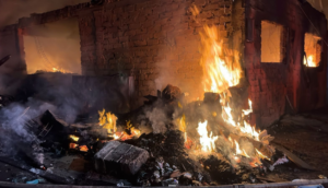 Se registró un incendio esta madrugada en Atemajac  