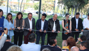 Se inauguró oficialmente la rehabilitación Glorieta Monraz