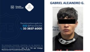 Gabriel Alejandro G. es vinculado a prisión preventiva por parte de la Fiscalía del Estado