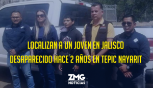 Localizan a un joven en Jalisco el cual fue desaparecido hace 2 años en Tepic Nayarit
