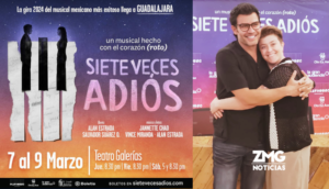 Siete Veces Adiós regresa al Teatro Galerías con más historias que contar