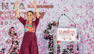 “Protesto ante ustedes no mentir, no robar y no traicionar nunca al pueblo de México, ni la dignidad de la República”, externó Claudia Sheinbaum en el arranque de su campaña