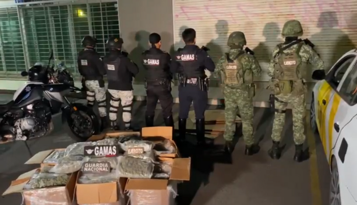 Detenido taxista con cerca de 80 kilos de marihuana en Guadalajara
