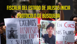 Después de dos días de protesta, la Fiscalía del Estado inicia operativos de búsqueda para localizar al estudiante de la U de G Aldo Alejandro Sevilla.