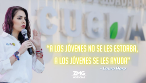 Laura Haro externó ante estudiantes de CUCBA que a este país no le puede tocar un gobierno irresponsable.