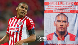 Carlos Salcido fue exhibido como deudor alimenticio.