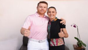 “Canelo” se sube a la esquina de Claudia Sheinbaum  - ZMG Noticias