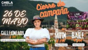 Chela Cibrián cierra campaña este domingo en Mascota  - ZMG Noticias