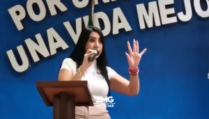 La candidata Marycruz Rodríguez lanzó sus propuestas para personas con discapacidad en Tlajomulco.