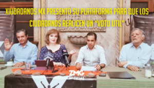 Xiudadanos Mx presentó su plataforma para que los ciudadanos realicen un “voto útil” a 11 días de las elecciones