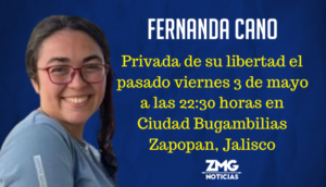 Estudiante de ITESO, Fernanda Cano, es reportada como desaparecida en Zapopan.