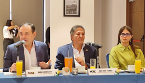 Los empresarios de Mil por Zapopan recibieron al candidato Juan José Frangie de Movimiento Ciudadano.