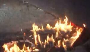 Un auto fue consumido por las llamas - ZMG Noticias