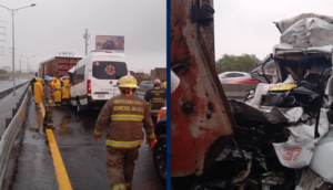 Fatal choque por alcance en Autopista a Zapotlanejo