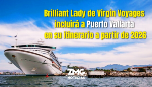 Brilliant Lady de Virgin Voyages incluirá a Puerto Vallarta en su itinerario a partir de 2026.