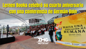 Lernen Books celebró su cuarto aniversario con una conferencia magistral de Germán Doin.
