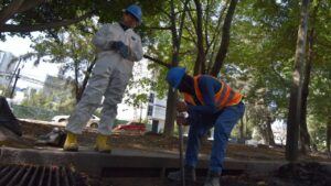Avanzan obras de limpieza del SIAPA en el Área Metropolitana de Guadalajara.