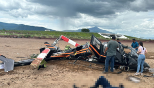 Aeronave se desploma en Laguna de Sayula dejando 4 heridos