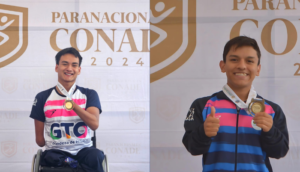 Ángel Camacho y Jesús Gutiérrez brillan con oro en Paranacionales CONADE