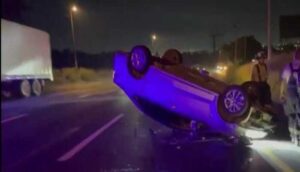 Volcadura en carretera a Chapala deja un hombre lesionado - ZMG Noticias