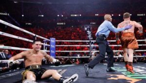 Saúl Álvarez ganó a Edgar Berlanga - ZMG Noticias