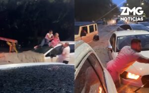 Se desborda canal por tormenta