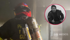 Incendio en la base de la Policía Estatal cobra la vida de un elemento