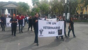 Protestan Veterinarios de Jalisco - ZMG Noticias