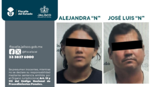 Vinculan a pareja por violento robo a negocio de fertilizantes en Guadalajara