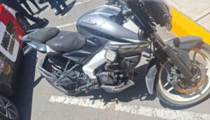 Por intentar robar una moto termina dañando el vehículo - ZMG Noticias