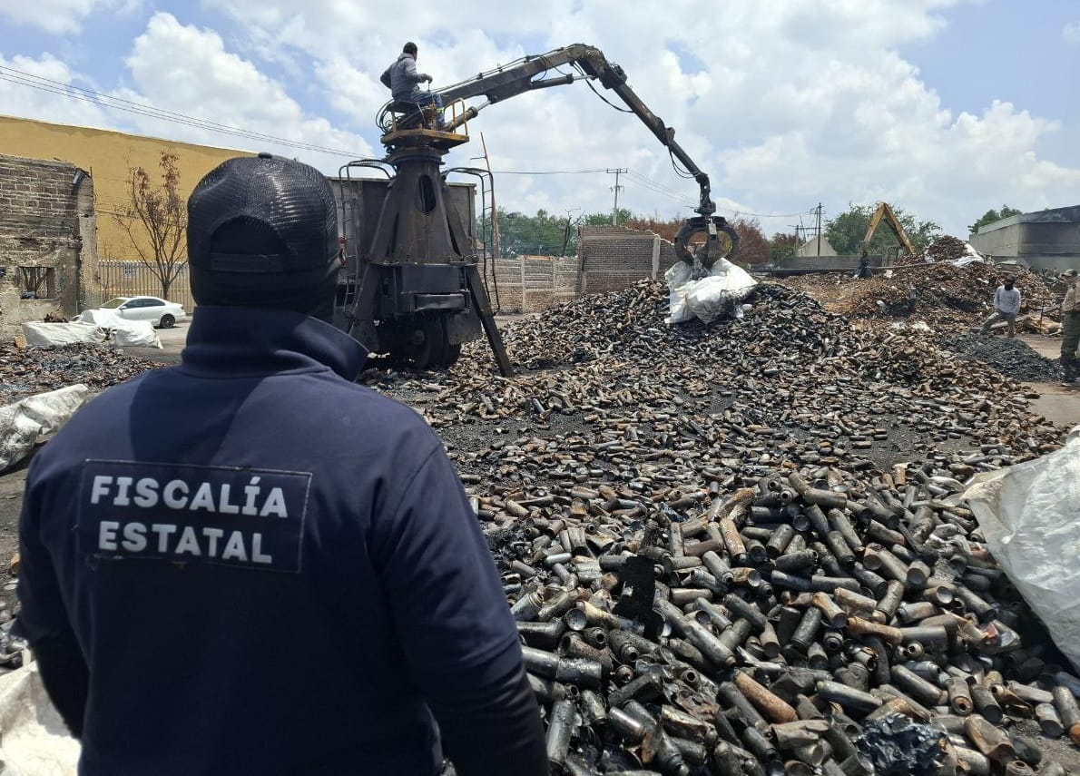 Localizan indicios de persona desaparecida en incendio de fabrica del Álamo Industrial - ZMG Noticias