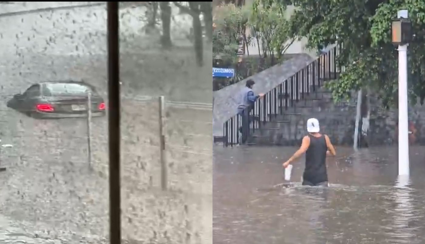 Severas inundaciones tras fuerte lluvia vespertina - ZMG Noticias