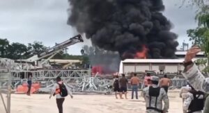 Incendio en el Tramo 6 del Tren Maya - ZMG Noticias