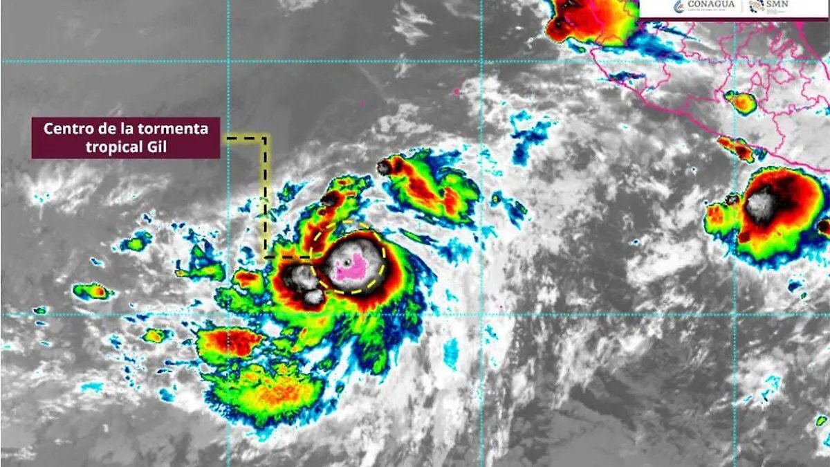Tormenta Tropical Gil se forma en el Pacífico - ZMG Noticias