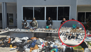 Decomisan armas hechizas, droga y celulares en operativo sorpresa en Puente Grande