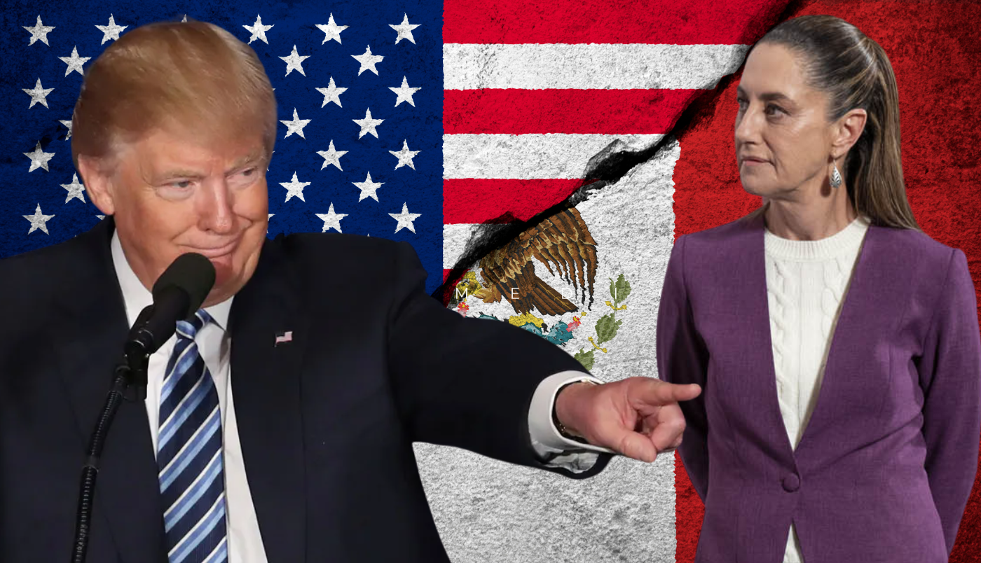 Trump presume control sobre México: ¿dónde queda la soberanía nacional? - ZMG Noticias Trump presume control sobre México: ¿dónde queda la soberanía nacional?