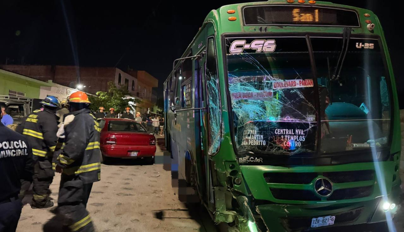 Padre y su hija de 11 años mueren en choque de transporte público en Tlaquepaque