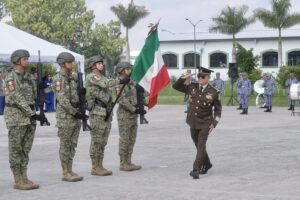 Rinde protesta Comandante Interino de la V Región Militar