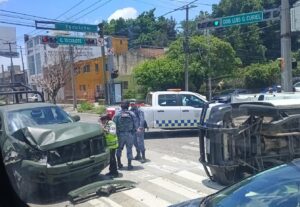 Militares resultan heridos tras accidente vial - ZMG Noticias