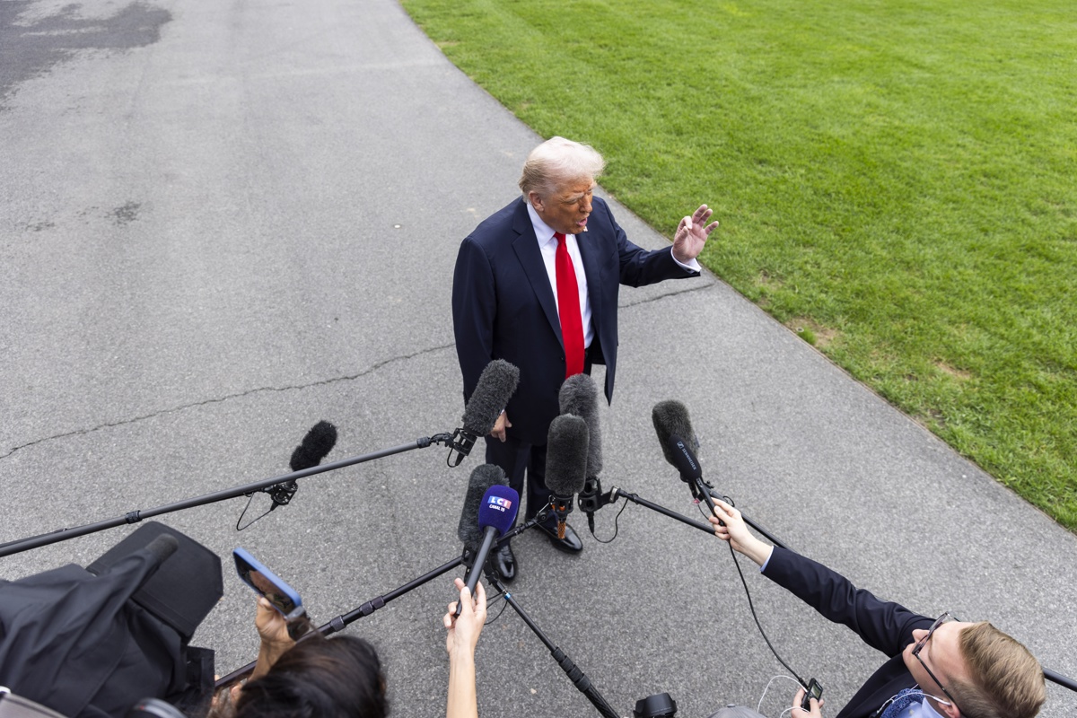 Donald Trump confronta a periodista australiano - ZMG Noticias