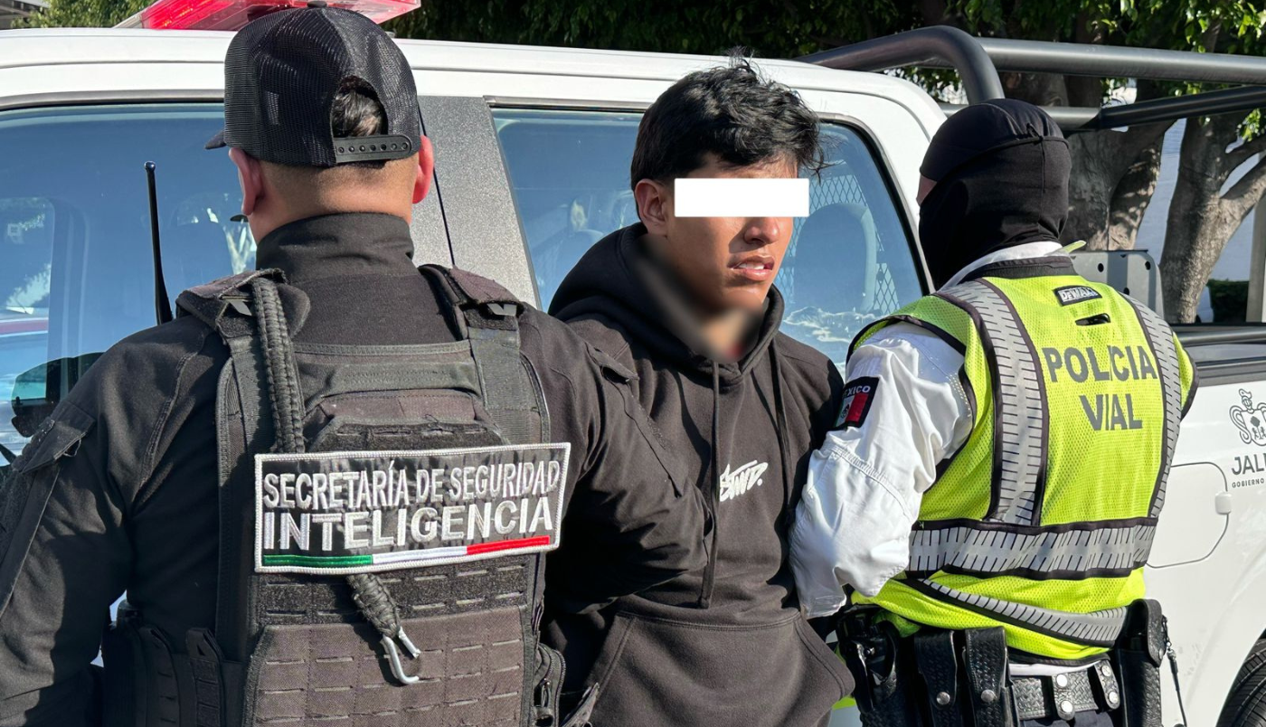 Detienen a joven acusado de asesinar a automovilista en Tlajomulco