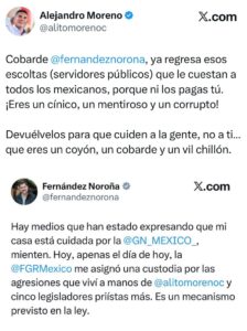 Asigna FGR escoltas a Fernández Noroña - ZMG Noticias