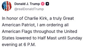 Muere Charlie Kirk, activista conservador y aliado de Trump - ZMG Noticias