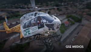 Helicóptero de la CFE se desploma en San Sebastián del Oeste; buscan a dos tripulantes